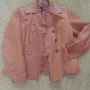 Ladies leather jacket